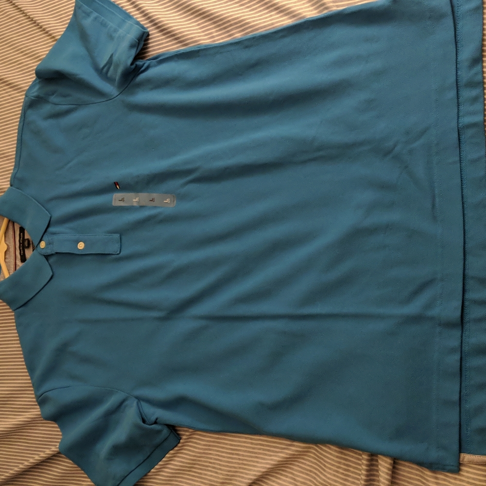 Men's Tommy Hilfiger blue polo